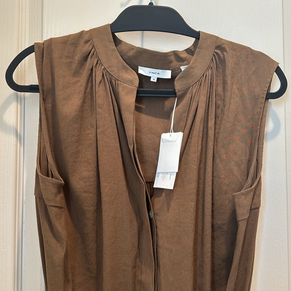 Brown Vince linen dress - Picture 4 of 6